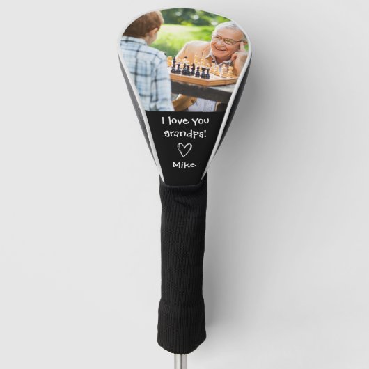 Golfhoofdhoes Golfheadcover (Voorkant)