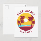 Golfhores, landschap Alabama Briefkaart (Voorkant / Achterkant)