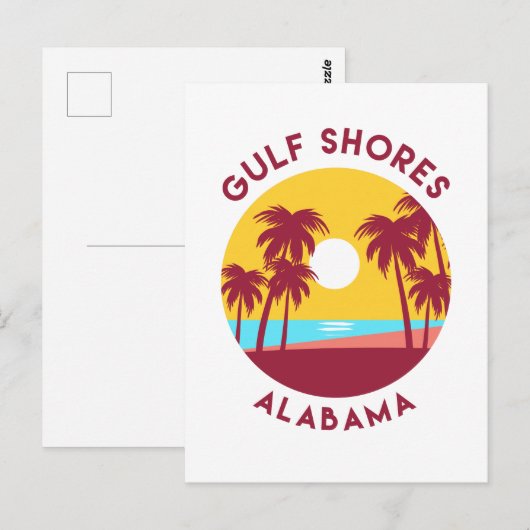 Golfhores, landschap Alabama Briefkaart (Voorkant / Achterkant)