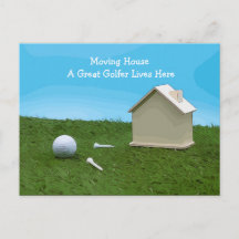 Golfhuis met een geweldige golfer woont hier