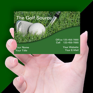 Golfindustrie Euro-formaat Visitekaartje