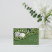 Golfindustrie Euro Grootte Visitekaartje (Staand voorkant)