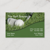 Golfindustrie Euro Grootte Visitekaartje (Voorkant)