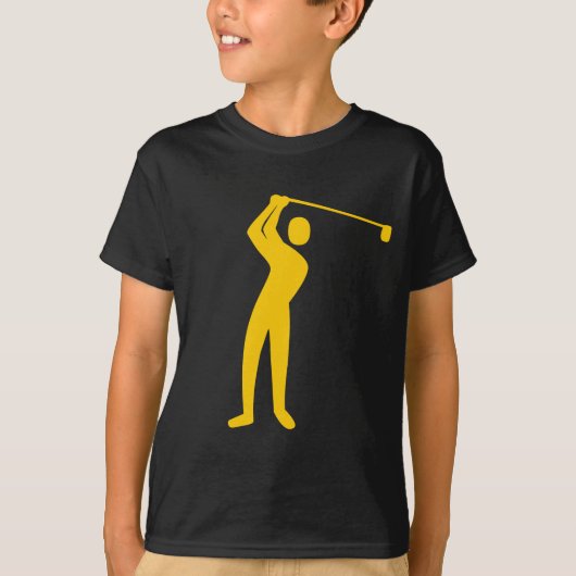 Golfing - Amber T-shirt (Voorkant)