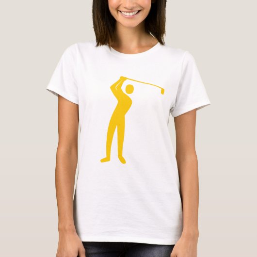 Golfing - Amber T-shirt (Voorkant)
