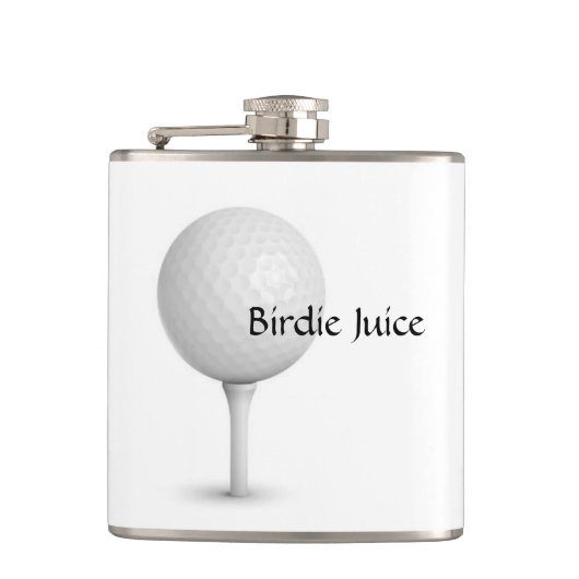 Golfing birdie juice flask heupfles (Voorkant)