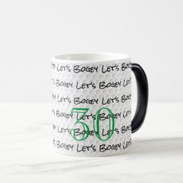 Golfing Birthday AGE LET'S BOGEY Golf Ball Fun Magische Mok