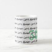 Golfing Birthday AGE LET'S BOGEY Golf Ball Fun Magische Mok (Center)