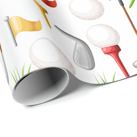 Golfing Cadeaupapier (Rol Hoek)