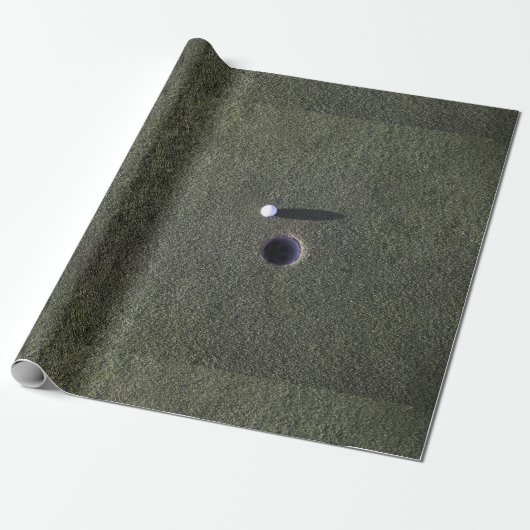 Golfing Cadeaupapier (Uitgerold)