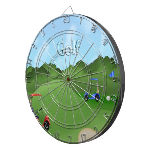 Golfing Dart Board Dartbord (Voorkant Rechts)