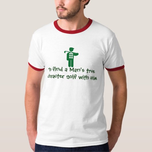 Golfing de raadst-shirt van het golf t-shirt (Voorkant)