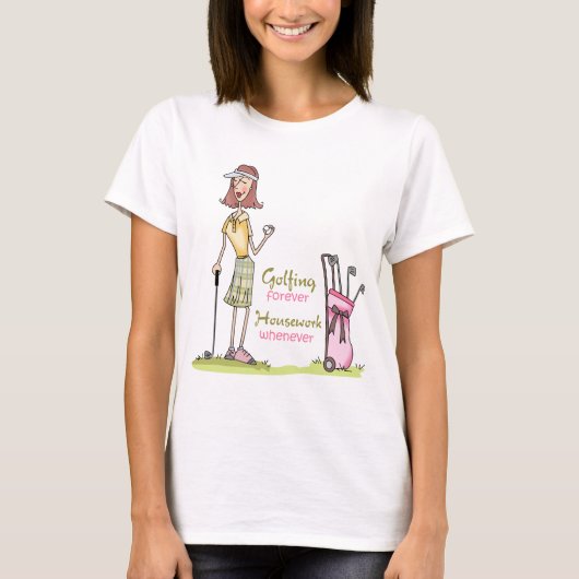 Golfing Forever T-shirt (Voorkant)