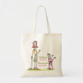Golfing Forever Tote Bag (Voorkant)
