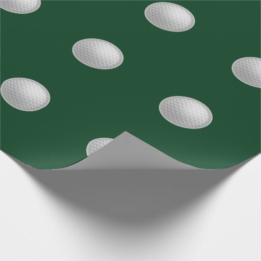 Golfing Gift Wrapping Paper  Cadeaupapier (Hoek)