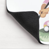 Golfing Girl Mousepad Muismat (Hoek)