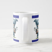 Golfing Gnomes Giant Coffee Mug Grote Koffiekop (Achterkant)