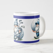 Golfing Gnomes Giant Coffee Mug Grote Koffiekop (Voorkant rechts)