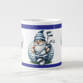 Golfing Gnomes Giant Coffee Mug Grote Koffiekop (Voorkant)