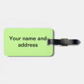 Golfing Golf Course Hole Happy Place Bagagelabel (Achterkant horizontaal)