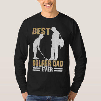 Golfing Golf Player Coach Father Golfer Dad  6 T-shirt