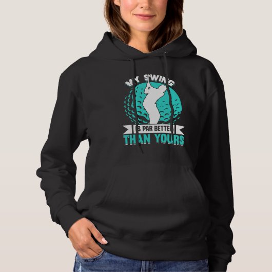 Golfing Golf Player Coach Golfer  13 Hoodie (Voorkant)