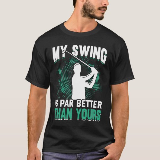 Golfing Golf Player Coach Golfer 14 T-shirt (Voorkant)