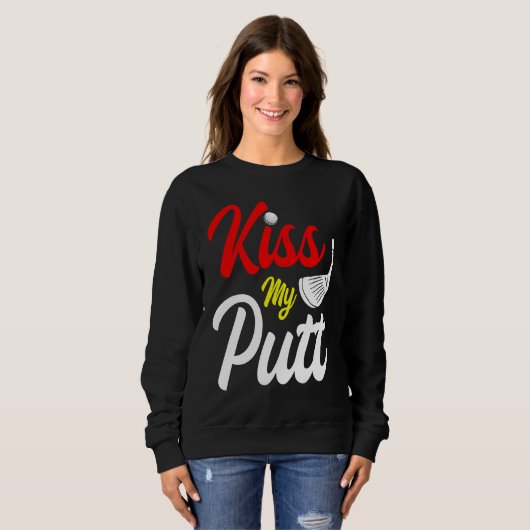 Golfing Golf Player Coach Golfer  15 Trui (Voorkant volledig)