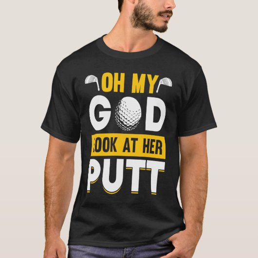 Golfing Golf Player Coach Golfer  7 T-shirt (Voorkant)