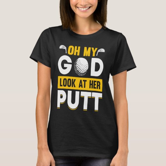 Golfing Golf Player Coach Golfer 7 T-shirt (Voorkant)