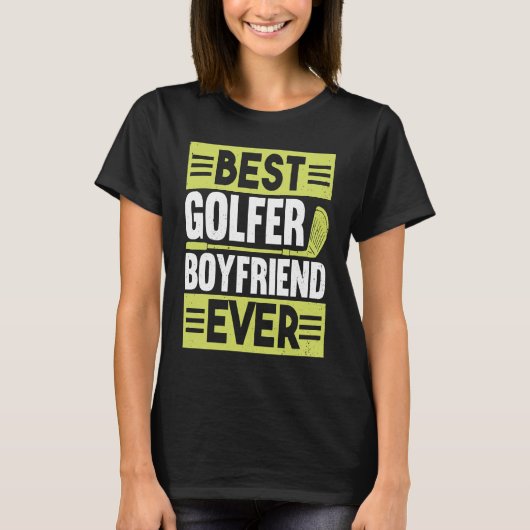 Golfing Golf Player Coach Golfer Boyfriend  1 T-shirt (Voorkant)