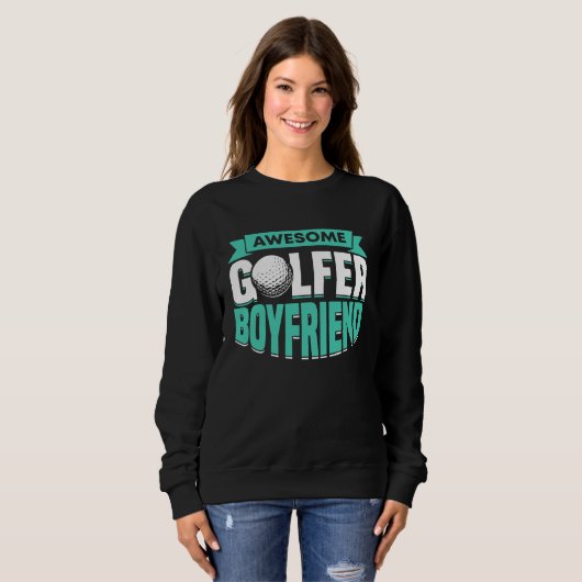 Golfing Golf Player Coach Golfer Boyfriend 2 Trui (Voorkant volledig)