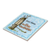 Golfing Grandma Tegeltje (Zijkant)