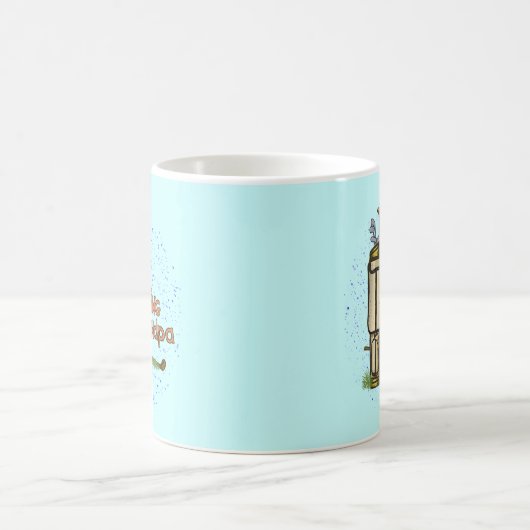 Golfing Grandpa Koffiemok (Center)