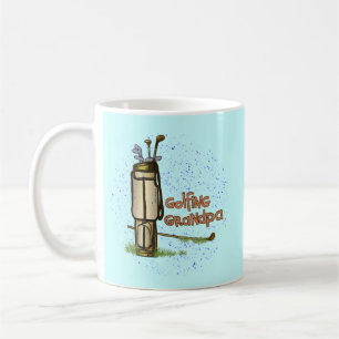 Golfing Grandpa Koffiemok