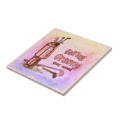 Golfing Granny Tegeltje (Zijkant)