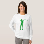 Golfing - Grass Green T-shirt (Voorkant volledig)