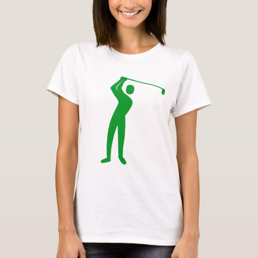 Golfing - Grass Green T-shirt (Voorkant)