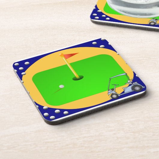 Golfing Green Onderzetter (Linkerzijde)