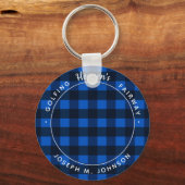 Golfing Heaven's Fairway Foto Golf Memorial Sleutelhanger (Voorkant)