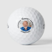 Golfing Heaven's Fairway Keepomwille Photo Memoria Golfballen (Voorkant)