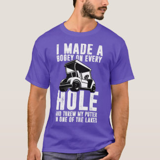 Golfing ik maakte een bogey op elke kleine grappig t-shirt