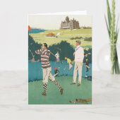 Golfing in de Club Kaart (Voorkant)