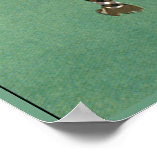 Golfing in de Club Poster (Hoek)