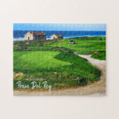 Golfing in Praia Del Rey Portugal Legpuzzel (Horizontaal)