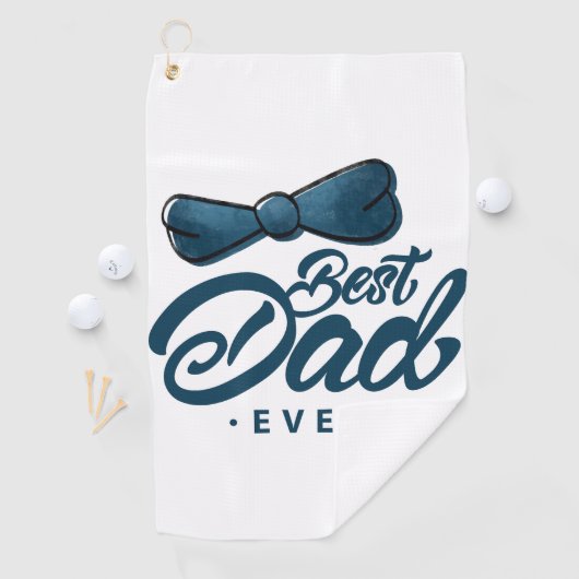 Golfing in stijl: Best Dad Golf Towel Golfhanddoek (Insitu)