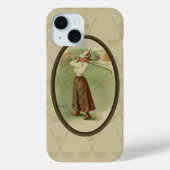  Golfing Lady Art (3) Case-Mate iPhone Case (Achterkant)