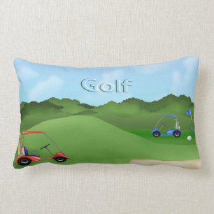 Golfing Lumbar Pillow Kussen