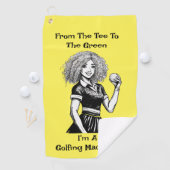 Golfing Machine Dames Golf Handdoek (Insitu)