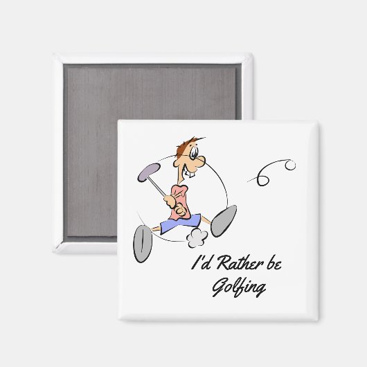 Golfing Magneet (Voorkant / Achterkant)